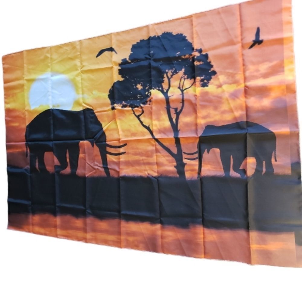 Tapestry Elephants 